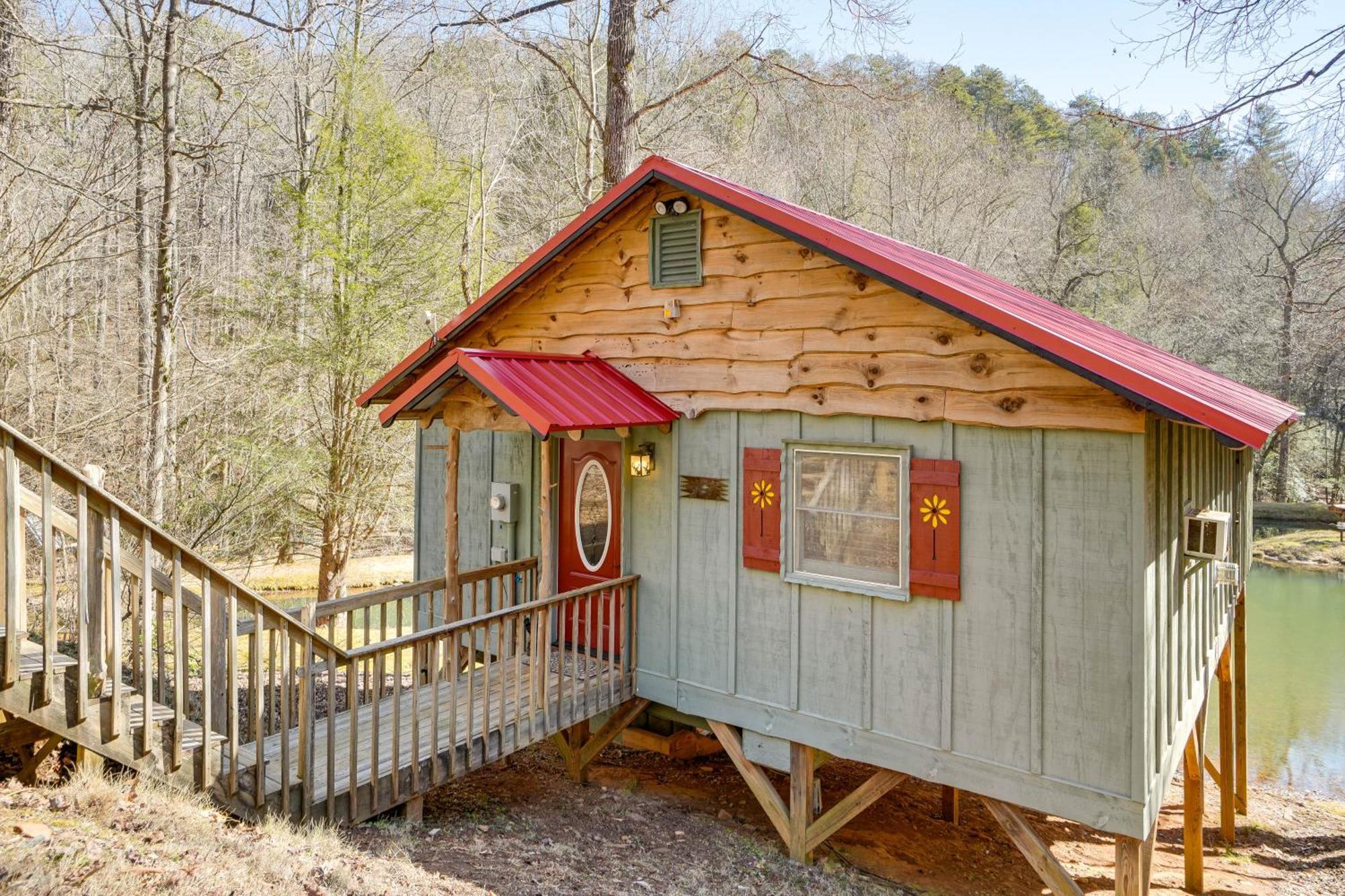 Villa Secluded Family Retreat In Dahlonega With Hot Tub! Exterior foto