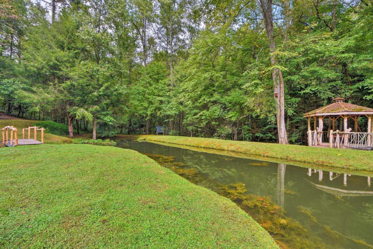 Villa Secluded Family Retreat In Dahlonega With Hot Tub! Exterior foto